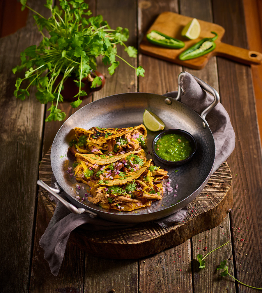 5. Taco de birria mit Maitake Kopie